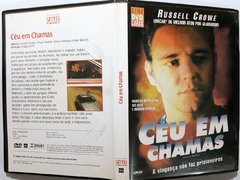 DVD Céu Em Chamas Russell Crowe Colecao Caras Heaven's Burning Original - Loja Facine