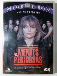 DVD Mentes Perigosas Michelle Pfeiffer Encarte Interno Original