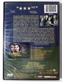 DVD O Paraíso Infernal 1939 Cary Grant Jean Arthur Richard Barthelmess Original - comprar online
