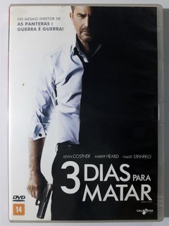 DVD 3 Dias Para Matar Kevin Costner Amber Heard Hailee Steinfeld Original