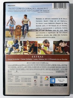 DVD Quatro Vidas de um Cachorro A Dog's Purpose Britt Robertson K.J. Apa John Ortiz Original - comprar online