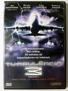 DVD Turbulência 3 Original Turbulence Heavy Metal O Terror Nas Alturas