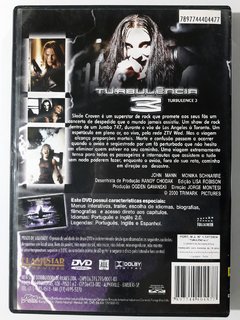 DVD Turbulência 3 Original Turbulence Heavy Metal O Terror Nas Alturas - comprar online