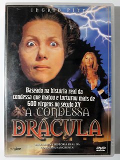 DVD A Condessa Drácula 1971 Ingrid Pitt Nigel Green Original