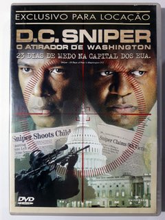 DVD D.C. Sniper O Atirador De Washington Tom McLoughlin Original