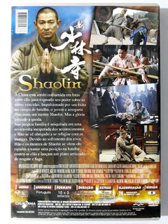 DVD Shaolin Andy Lau Nicholas Tse Jackie Chan Original - comprar online