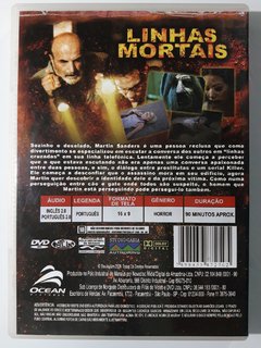 DVD Linhas Mortais Andres Bagg Virginia Lustig Original - comprar online