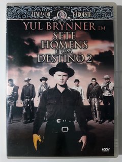 DVD Sete Homens E Um Destino 2 1966 Yul Brynner Robert Fuller Original