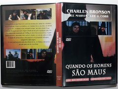 Dvd Quando Os Homens São Maus 1967 Charles Bronson Lee Marvin Original - Loja Facine