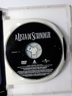 DVD A Lista De Schindler Especial Steven Spielberg Original Oscar - loja online