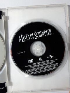 Imagem do DVD A Lista De Schindler Especial Steven Spielberg Original Oscar