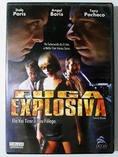 DVD Fuga Explosiva Suicide Blonde Dale Paris Angel Boris Tony Pacheco Original