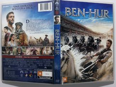 DVD Ben- Hur 2016 Jack Huston Morgan Freeman Toby Kebbell Rodrigo Santoro Original - Loja Facine