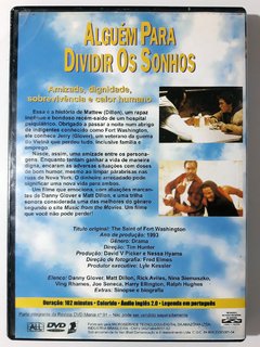 Dvd Alguem Para Dividir Os Sonhos Matt Dillon Danny Glover Original - comprar online