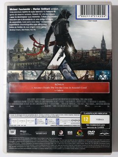 Dvd Assassin's Creed Michael Fassbender Marion Cotillard Jeremy Irons Original - comprar online