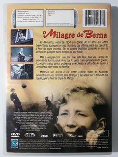Dvd O Milagre De Berna Peter Lohmeyer Paul Greco Gotthard Lange Original - comprar online
