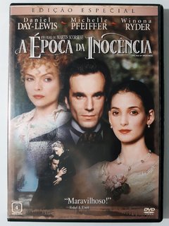 DVD A Época Da Inocência Daniel Day Lewis Michelle Pfeiffer Winona Ryder Original