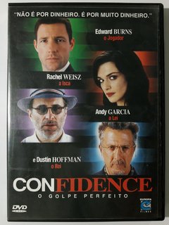 DVD Confidence O Golpe Perfeito Edward Burns rachel Weisz Dustin Hoffman Andy Garcia Original