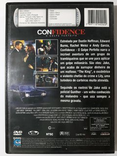 DVD Confidence O Golpe Perfeito Edward Burns rachel Weisz Dustin Hoffman Andy Garcia Original - comprar online