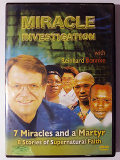 DVD Miracle Investigation Reinhard Bonnke Original Milagres