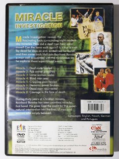 DVD Miracle Investigation Reinhard Bonnke Original Milagres - comprar online