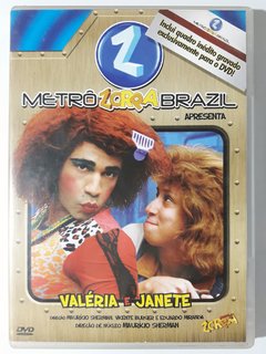 Dvd Metrô Zorra Brazil Valeria E Janete Original