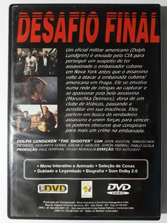 Dvd Desafio Final The Shooter Dolph Lundgren John Ashton Original - comprar online
