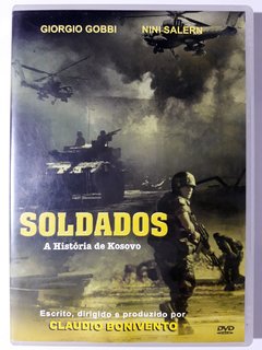 Dvd Soldados A Historia De Kosovo Claudio Bonivento Original Duplo