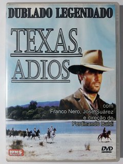 Dvd Texas Adios 1966 Franco Nero José Suárez Ferdinando Baldi Original - comprar online