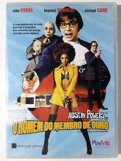 Dvd Austin Powers O Homem Do Membro De Ouro Mike Myers Original