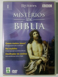 DVD Mistérios Da Bíblia I Original BBC Quem Matou Jesus?