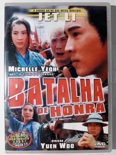 DVD Batalha De Honra Jet Li Michelle Yeoh Twin Warriors Original
