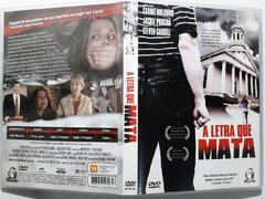 DVD A Letra Que Mata Steven Caudill Carrie Walrond Original - loja online
