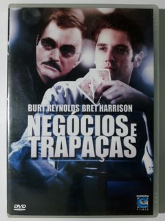 DVD Negócios e Trapaças Burt Reynolds Bret Harrison Original