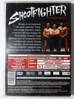 DVD Shootfighter O Combate Mortal Bolo Yeung Original 1993 - comprar online