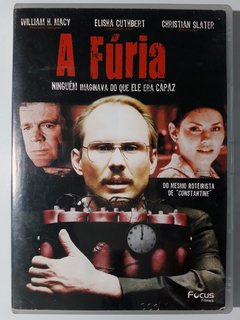DVD A Fúria William H. Macy Christian Slater Original