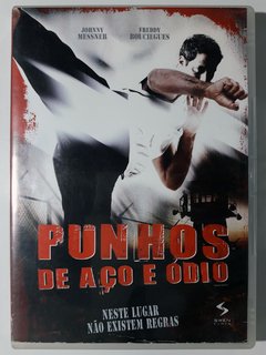 Dvd Punhos De Aço E Ódio Freddy Bouciegues Johnny Messner Original