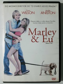 Dvd Marley & Eu Owen Wilson Jennifer Aniston David Frankel Original - comprar online