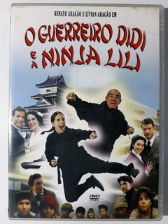 Dvd O Guerreiro Didi E A Ninja Lili Os Trapalhões Original Marcus Figueiredo