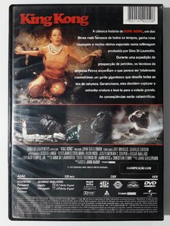 Dvd King Kong 1976 Jeff Bridges Jessica Lange Original Dublado - comprar online
