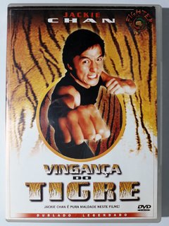 Dvd Vingança Do Tigre 1973 Jackie Chan Dublado Original Raro
