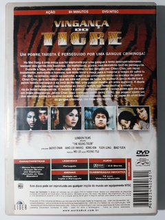 Dvd Vingança Do Tigre 1973 Jackie Chan Dublado Original Raro - comprar online