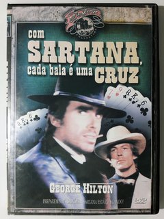 DVD Com Sartana Cada Bala é Uma Cruz Original George Hilton