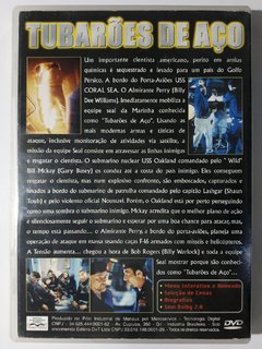 DVD Tubarões de Aço Gary Busey Billy Dee Willians Original - comprar online