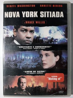DVD Nova York Sitiada Denzel Washington Annette Bening Bruce Willis Original