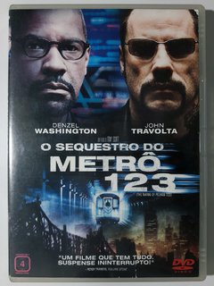 DVD O Sequestro Do Metrô 123 Denzel Washington John Travolta