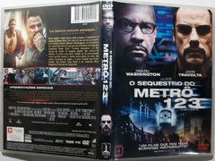 DVD O Sequestro Do Metrô 123 Denzel Washington John Travolta - loja online