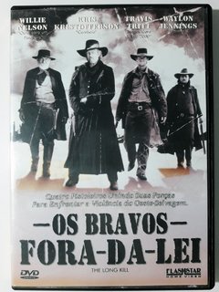 DVD Os Bravos Fora Da Lei Willie Nelson Kris Kristofferson Original