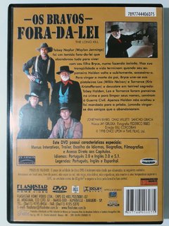 DVD Os Bravos Fora Da Lei Willie Nelson Kris Kristofferson Original - comprar online