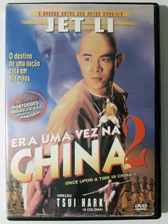 DVD Era Uma Vez Na China 2 Jet Li Original Tsui Hark 1992